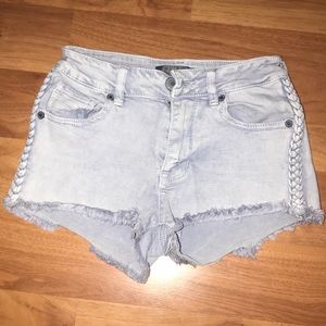 kendall & kylie lavender shorts